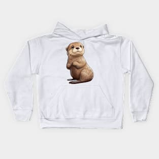 Observant Otter Kids Hoodie